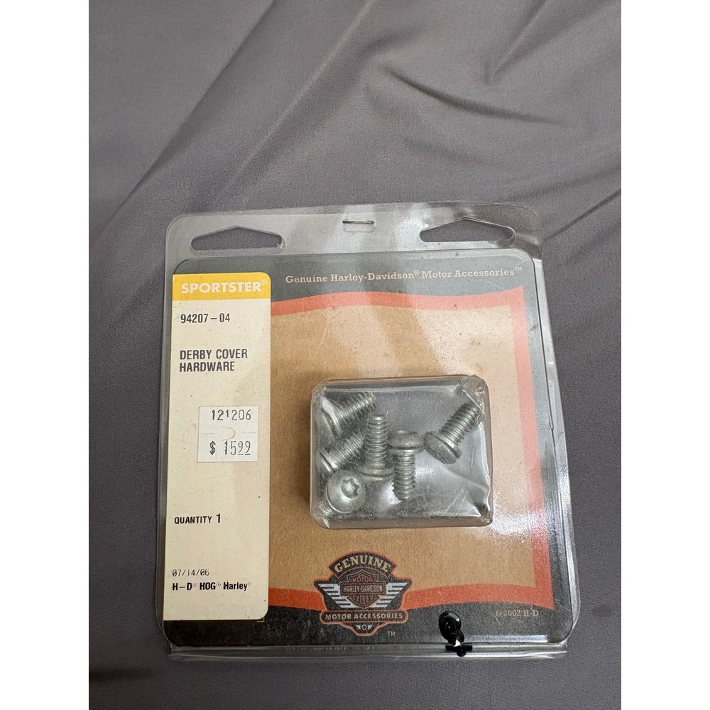 Harley-Davidson Sportster Derby Cover Hardware 94207-04 Fits 04-Later XL Models